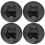2 Set Inflatable Dinghy Support Buckle Propeller Outboard Engine Combo 4
