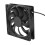 Ventilador con panel solar 12W 280x280mm USB 5V negro 7