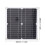 Ventilador con panel solar 12W 280x280mm USB 5V negro 5
