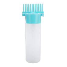 (Green) 5 Stk. Färbe-Flasche mit Messskala für Haarwurzeln Grün