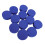 12x Blaue C-Form Haarwickler Hitze-Frei Styling 3
