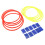 10x Outdoor-Ring-Spiel Balance-Set 28cm 4