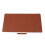 PU Bureaumat 100x50cm, Waterdicht, Bruin 1
