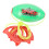 (Flat Style) 2x Ziehball-Spielzeug Interaktion flache Form 4