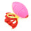 (Thread Model) 2Pcs Pull Ball Game Set Indoor Outdoor Parent Child Toy 4