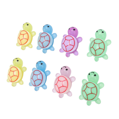 20pcs Glow-in-the-Dark Mini Turtle Figurines 2