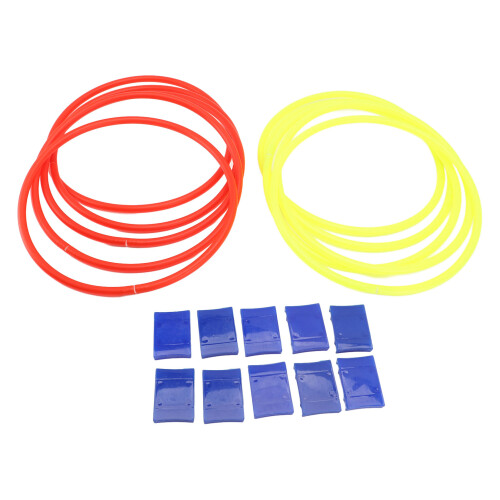 10x Outdoor-Ring-Spiel Balance-Set 28cm 1