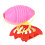 (Thread Model) 2Pcs Pull Ball Game Set Indoor Outdoor Parent Child Toy 3