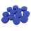 12x Blaue C-Form Haarwickler Hitze-Frei Styling 2