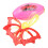 (Flat Model) 2Pcs Pull Ball Game Set Indoor Outdoor Parent Child Toy 5
