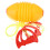 (Threaded Style) Pull Shuttle Ball Game Plastic Core Coordination Indoor Outdoor Flat 2