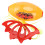 (Flat Style) Pull Shuttle Ball Game Plastic Core Coordination Indoor Outdoor Flat 4