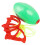 (Flat Style) 2x Ziehball-Spielzeug Interaktion flache Form 5