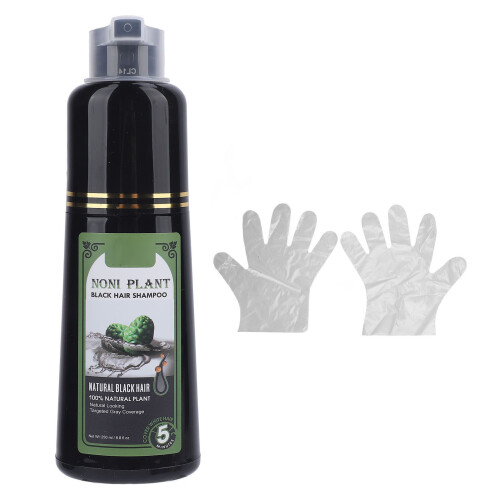 250ml Schwarzes Haarfarb-Shampoo Für Alle Haartypen