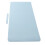 Leder-Schreibtischauflage hellblau 90x45cm dick 2