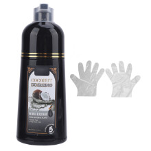 500ml Sofortiges Schwarzes Shampoo Lang Haltend Grau