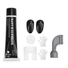 2-in-1 Haarfarbe Grauabdeckung mit Kamm