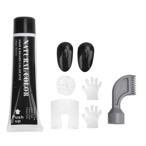 2-in-1 Haarfarbe Grauabdeckung mit Kamm