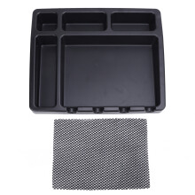 Friseur-Organizer Tray 4 Fächer rutschfest