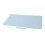 Leder-Schreibtischauflage hellblau 90x45cm dick 4