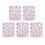 5pcs Embossed Self-Adhesive Nail Art Stickers Decals 1