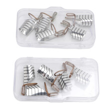 10 Forme Metalliche Riutilizzabili Unghie Gel