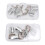 10 Forme Metalliche Riutilizzabili Unghie Gel 1