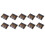 15ml 10x Bartfärbeshampoo Schwarz für Männer 2