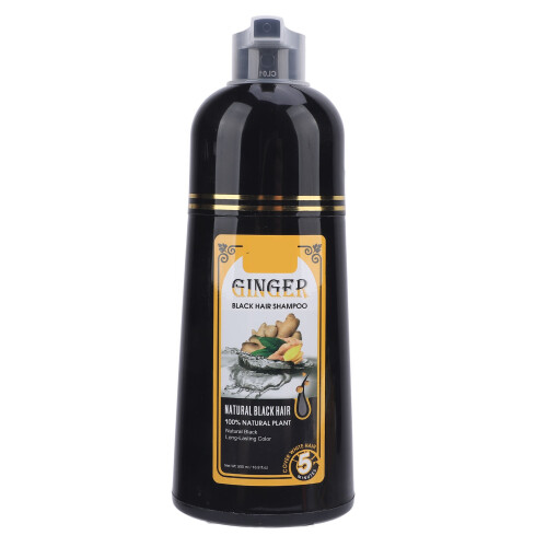 500ml Non-Greasy Deep Moisturizing Black Shampoo 2