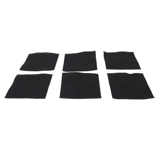 1200 St. Einweg-Baumwollpads 5x6cm, schwarz 2