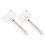 2 Stks Roestvrijstand Tandpasta Perser 3