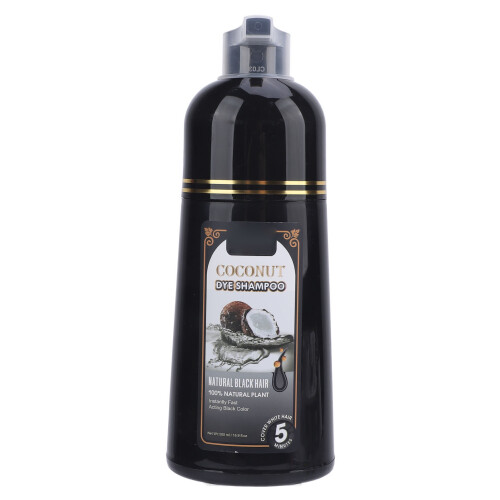 500ml Sofortiges Schwarzes Shampoo Lang Haltend Grau 1