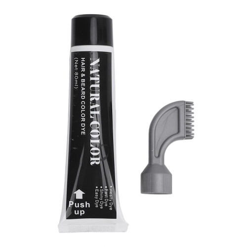 2-in-1 Haarfarbe Grauabdeckung mit Kamm 1