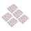 5pcs Embossed Self-Adhesive Nail Art Stickers Decals 4