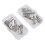 10 Forme Metalliche Riutilizzabili Unghie Gel 3