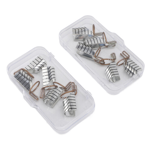 10 Forme Metalliche Riutilizzabili Unghie Gel 2