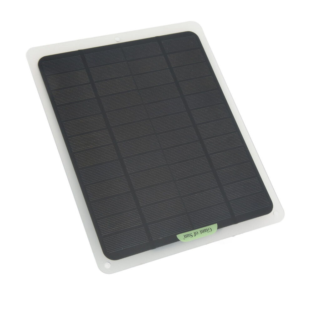 Portable 12V 20W Solar Charger Kit With Dual Usb For Boats And Cars 8411357182332