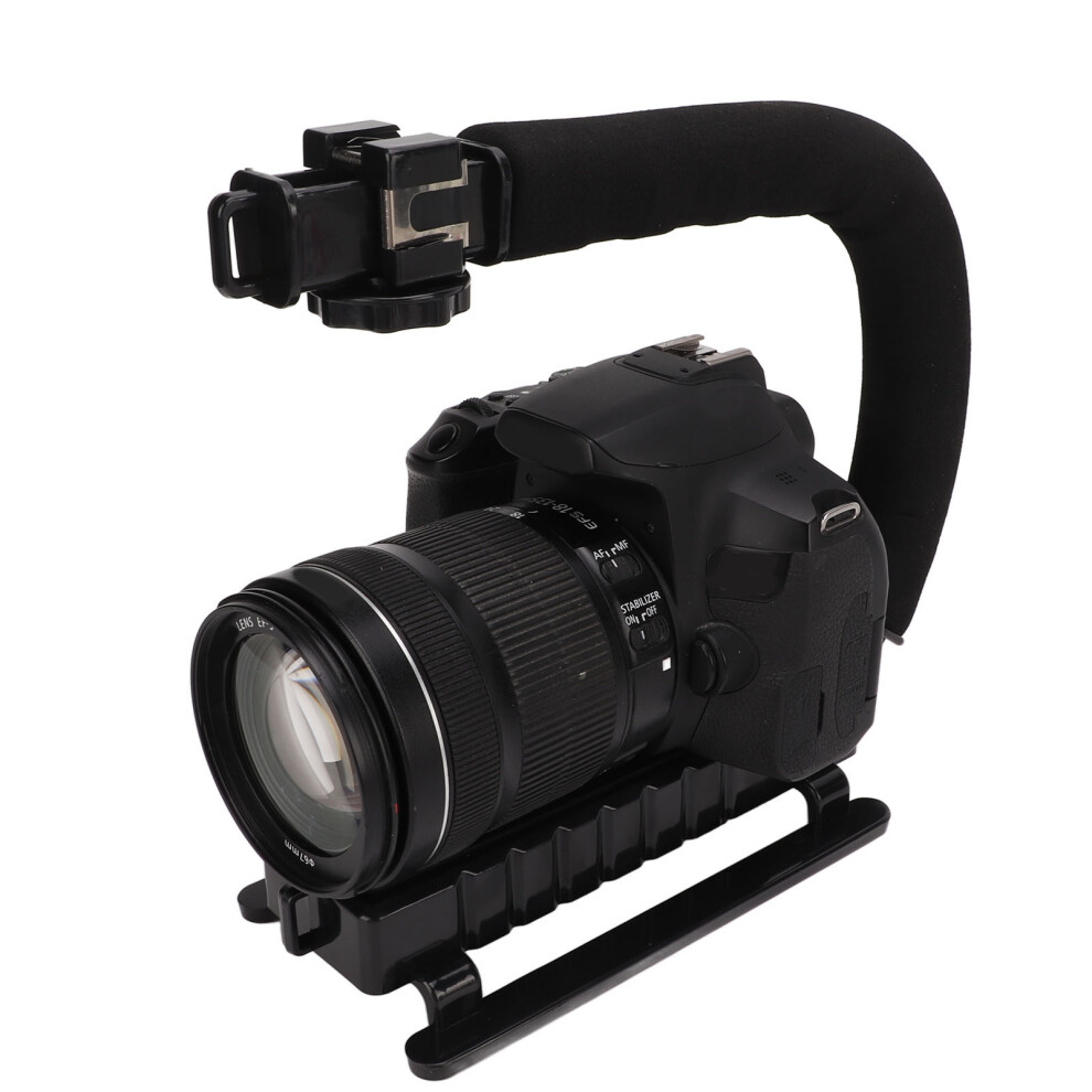 Handheld Camera Stabilizer Grip Abs Foam For Micro Film Shooting Handle Black 9381357182207