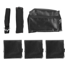 Adjustable Fitness Running Weight Bag Sandbag Black