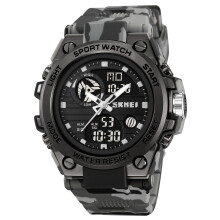 SKMEI 2031 Men's Quartz Watch Dual Display Backlight 12/24H
