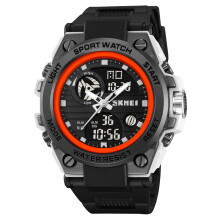SKMEI 2031 Men's Quartz Watch Dual Display Backlight 12/24H