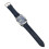 (Silver Blue) Skeleton Automatic Watch Men Moon Phase Silver PU Leather Strap 2