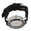 (Silver Gray) Automatic Mechanical Watch Luminous Hands Self Winding 48mm Silver Red 5