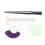 6pcs Ring Sizer Gauge Set Portable Finger Measuring Tool 1