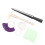 6pcs Ring Sizer Gauge Set Portable Finger Measuring Tool 2
