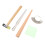 5pcs Ring Mandrel Set Finger Sizer Wood Rubber Mallet 3