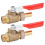 2Pcs Ball Ventil 1/4 Multilayer Silikon Korrosion 1