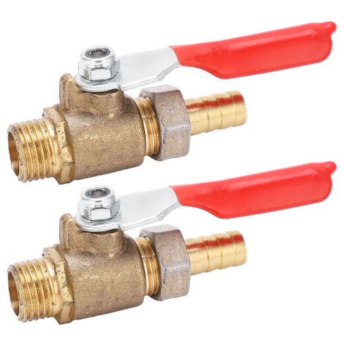 2Pcs Ball Ventil 1/4 Multilayer Silikon Korrosion