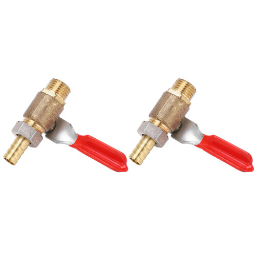 2Pcs Ball Ventil 1/4 Multilayer Silikon Korrosion 1