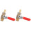 2Pcs Ball Ventil 1/4 Multilayer Silikon Korrosion 7